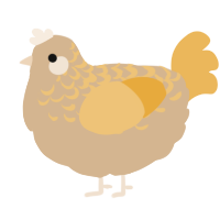 Le Safran, a beige and honey chicken with a half-lace pattern