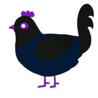 (unnamed), a tumblr and black chicken with a head pattern