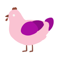 A rose and plum chicken