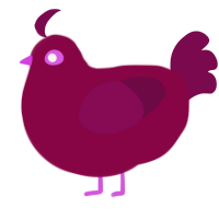 Cranberry Sauce, a maroon and wine chicken
