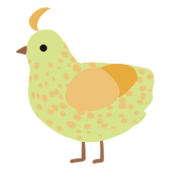 A lemon and honey chicken with a speckle pattern