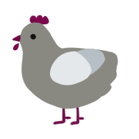 A ash and mist chicken