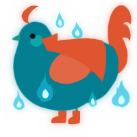 Mothallah, a sea and vermilion chicken