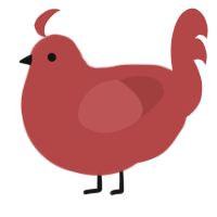 Mother_Father, a red chicken