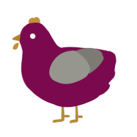 A wine and ash chicken