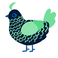 spits up gunk, a tumblr and spring chicken with a lace pattern
