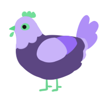 Thanks Doc, a overcast and lilac chicken with a head pattern
