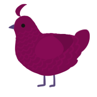 Majesty, a wine chicken with a lace pattern