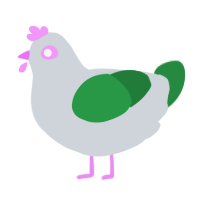 (unnamed), a mist and viridian chicken