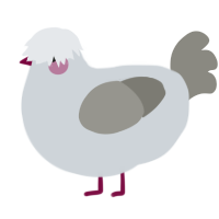 A mist and ash chicken