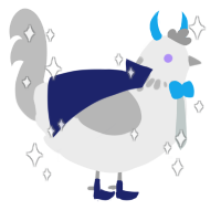 Neuvillette, a black and wine chicken with a neck-speckle pattern