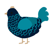 Pacific, a tumblr and sea chicken with a lace pattern