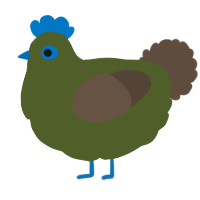 A olive and bark chicken