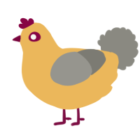 A honey and ash chicken