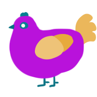 A amethyst and honey chicken