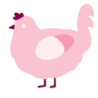 A rose chicken