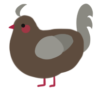 ash turd, a bark and ash chicken