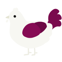 A white and wine chicken