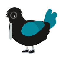 A sable and sea chicken