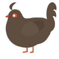 A bark chicken