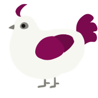 A white and wine chicken