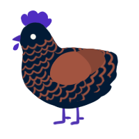xpoci, a tumblr and russet chicken with a lace pattern