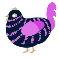 (unnamed), a tumblr and orchid chicken with a bar pattern