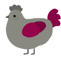 Recruit Liquor, a ash and maroon chicken