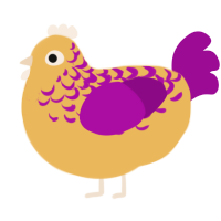 Passionfruit Blast, a honey and plum chicken with a half-lace pattern