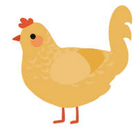tempura, a honey chicken with a half-lace pattern