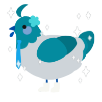 Snow Miku, a mist and sea chicken with a head pattern