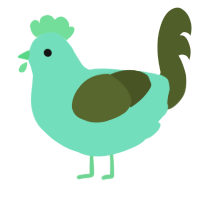 Phosphophyllite, a mint and olive chicken