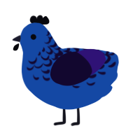 A honey and apple chicken with a half-lace pattern