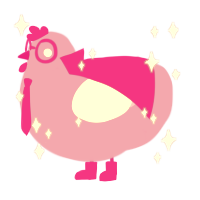 A orchid and lavender chicken