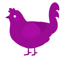 A plum chicken
