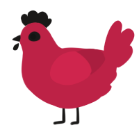 Songs For The Dead, a crimson chicken