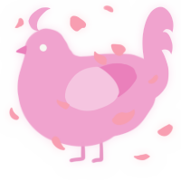 Emu, a pink chicken