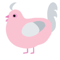 My Story, a rose and mist chicken