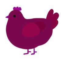 Cranberry, a wine and maroon chicken