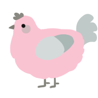Bologna Sandwich, a rose and silver chicken