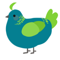 (unnamed), a sea and grass chicken with a neck-band pattern