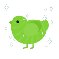 Blade of Grass, a grass chicken with a bar pattern