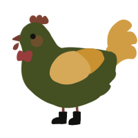 Julien, a olive and honey chicken