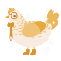 Maple Walnut, a cream and honey chicken with a half-lace pattern