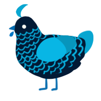 (unnamed), a tumblr and cerulean chicken with a lace pattern