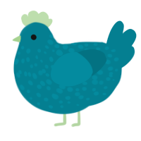 A sea chicken with a speckle pattern