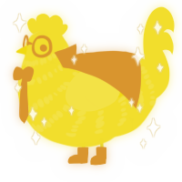 marshmallow peep, a yellow chicken with a bar pattern
