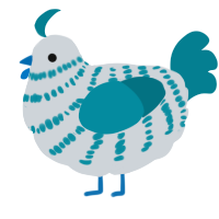 (unnamed), a mist and sea chicken with a bar pattern