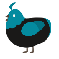 (unnamed), a sable and sea chicken with a head pattern