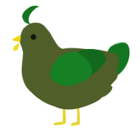 A olive and leaf chicken